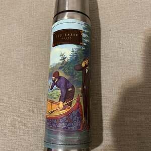 Ted Baker Vintage Fishing and Canoeing Thermos Flask 500ml